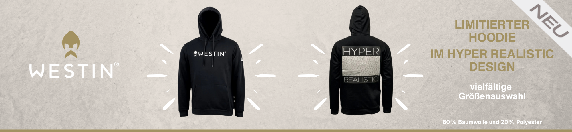 Hoodie von Westin