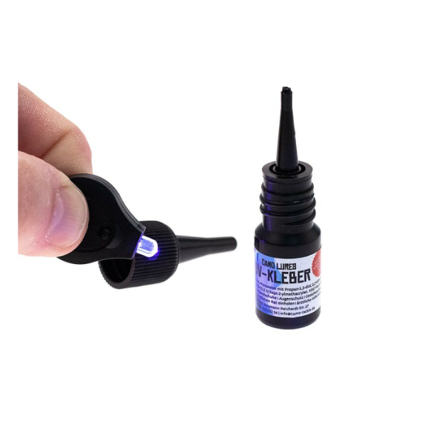 CAMO Lures UV-Kleber mit UV-Lampe