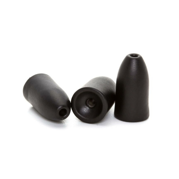 CAMO Lures Tungsten Bullet Weight - Schwarz